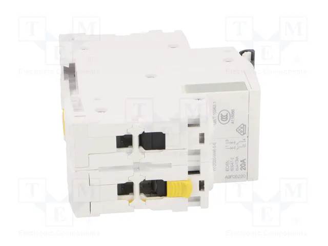 SCHNEIDER ELECTRIC ACTI9 iC60N Interruptor magnetotérmico 20A 2 Polos Característica D SCHNEIDER ELECTRIC ACTI9 iC60N Interruptor magnetotérmico 20A 2 Polos Característica D