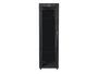 Lanberg Rack Cabinet 19 pulgadas Libre Instalación 42U 600x1000 mm Autoensamblaje Paquete Plano Negro