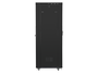 Lanberg Rack Cabinet 19 pulgadas Libre Instalación 42U 600x1000 mm Autoensamblaje Paquete Plano Negro