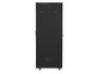Lanberg Rack Cabinet 19 pulgadas Libre Instalación 42U 600x1000 mm Autoensamblaje Paquete Plano Negro