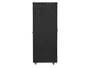 Lanberg FF01-6042-12B Armario Rack Bastidor Independiente 42U 800kg 19" (600x1000mm) Negro, Paneles Desmontables, Kit Montaje