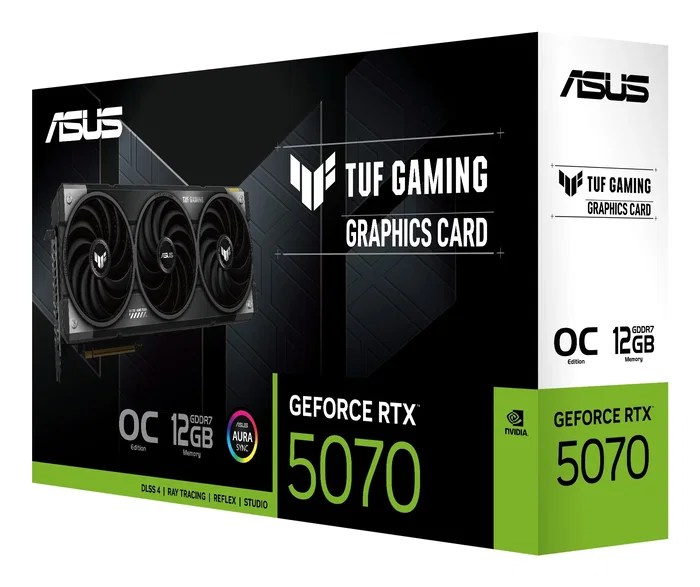 ASUS TUF Gaming GeForce RTX 5070 OC 12GB GDDR7