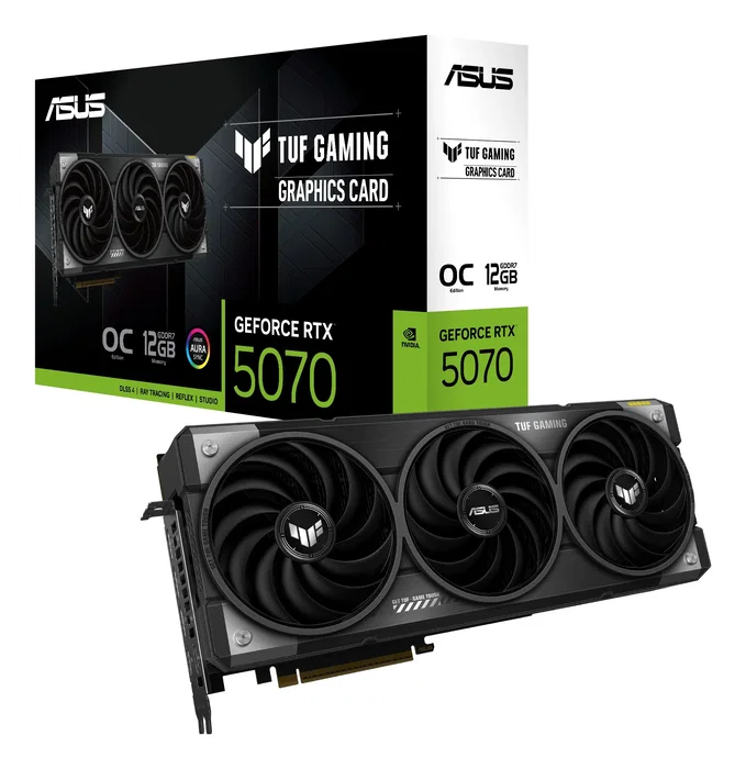 ASUS TUF Gaming GeForce RTX 5070 OC 12GB GDDR7
