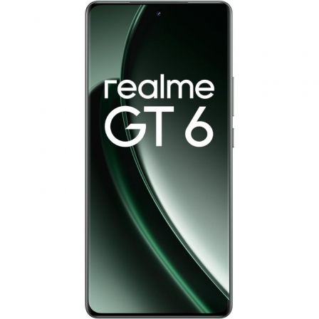 Realme GT6 16-512 GREE Smartphone 16GB RAM/512GB, 6.78" AMOLED 6000 nits, Snapdragon 8s Gen 3, 5G, 5500 mAh 120W, Verde Resplandor