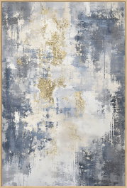 DKD Home Decor Cuadro Lienzo Óleo con Marco de Madera 123x183 cm