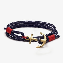Tom Hope Pulsera 24k Atlantic S TM0411 Azul y Rojo
