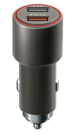 FOREVER Adaptador Coche 2 Puertos USB QC3.0 Carga Rápida 30W (2.4A)