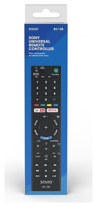 Savio RC-08 mando a distancia universal para TV Sony