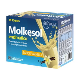 YNSADIET Molkesol Enzimático sabor Vainilla 30 sobres