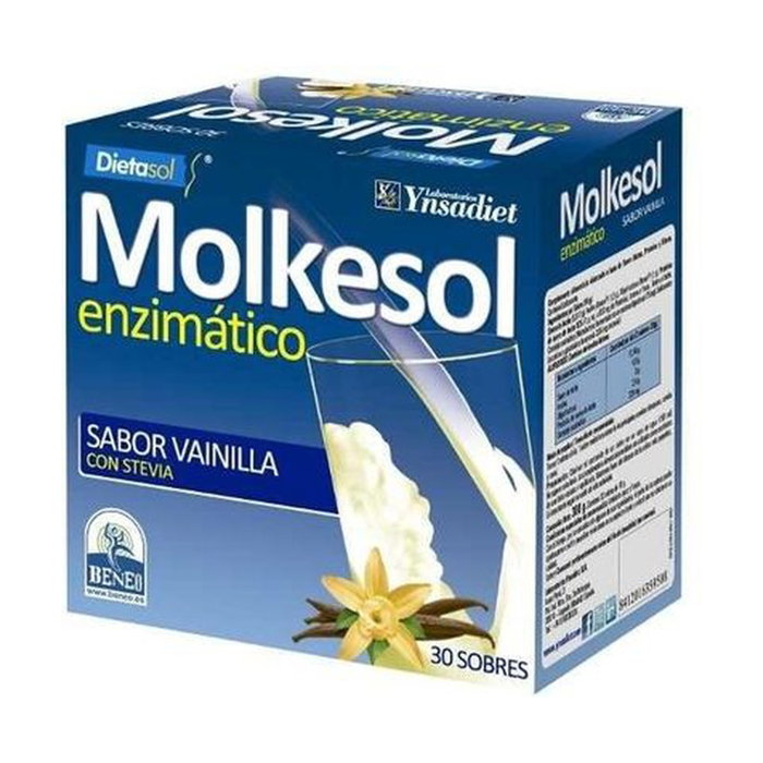 YNSADIET Molkesol Enzimático Sabor Vainilla 30 Sobres YNSADIET Molkesol Enzimático Sabor Vainilla 30 Sobres