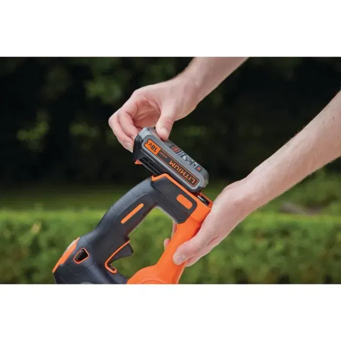 Black+Decker GTC18502PC-QW Cortasetos Inalámbrico 18V 2Ah 50cm