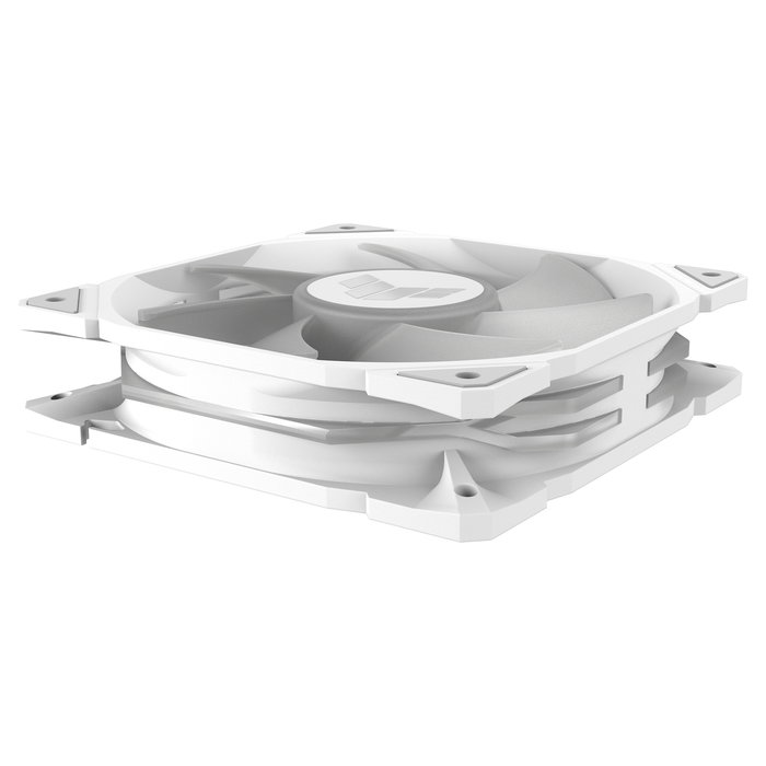 ASUS TUF GAMING TR120 ARGB Ventilador de Caja 120 mm PWM, Blanco, Iluminación LED ARGB, 2000 RPM - Pack de 1