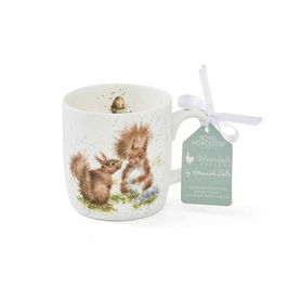 Royal Worcester Taza Ardilla Wrendale Design 310 Ml (6 Unidades)