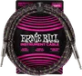 Ernieball Cable Instrumento Trenzado Jack-Jack SS 3 M - Purple Python