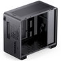 Jonsbo U4 Mini Mesh - Torre Micro ATX Negra, Sin Fuente, USB 3.0 y USB-C
