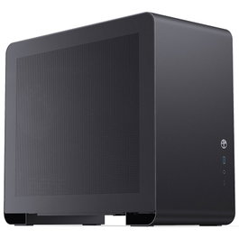 Jonsbo U4 Mini Mesh - Torre Micro ATX Negra, Sin Fuente, USB 3.0 y USB-C