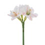 Flor Amarilis Blanco Artificial 23 X 20 X 73 cm (Set de 12)