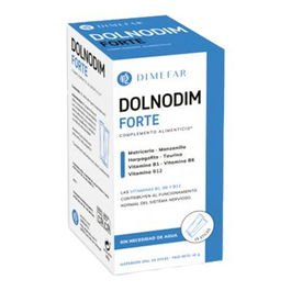 Dimefar Dolnodim Forte 15 Sticks Vitaminas B1 B6 B12 Sistema Nervioso Vegano Sin Gluten