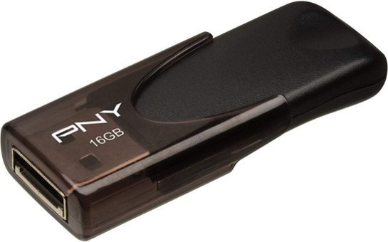 PNY Attaché 4 16 GB USB 2.0 Negro PNY Attaché 4 16 GB USB 2.0 Negro