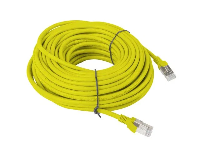 Lanberg Cable de Red Cat6 U/UTP de 20m Amarillo PCU6-10CC-2000-Y Lanberg Cable de Red Cat6 U/UTP de 20m Amarillo PCU6-10CC-2000-Y