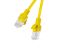 Lanberg Cable de Red Cat6 U/UTP de 20m Amarillo PCU6-10CC-2000-Y