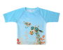 KioKids Camiseta de Baño UPF50+ para Bebé 6 Meses - Azul Colección Ocean Dreams, 86% Poliéster, 14% Spandex