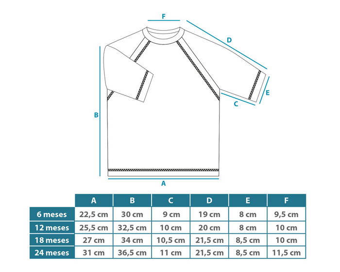 KioKids Camiseta de Baño UPF50+ para Bebé 6 Meses - Azul Colección Ocean Dreams, 86% Poliéster, 14% Spandex KioKids Camiseta de Baño UPF50+ para Bebé 6 Meses - Azul Colección Ocean Dreams, 86% Poliéster, 14% Spandex