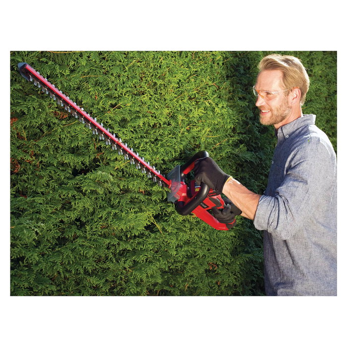 Einhell GE-CH 18/60 Li Solo - Tijera de podar a batería de 18V, hoja doble de 67 cm, corte hasta 2.2 cm, sin batería ni cargador Einhell GE-CH 18/60 Li Solo - Tijera de podar a batería de 18V, hoja doble de 67 cm, corte hasta 2.2 cm, sin batería ni cargador