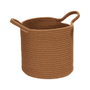 Home Deco Factory Juego de 3 Cestas en Terracota, Ocre y Marfil
