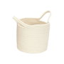 Home Deco Factory Juego de 3 Cestas en Terracota, Ocre y Marfil