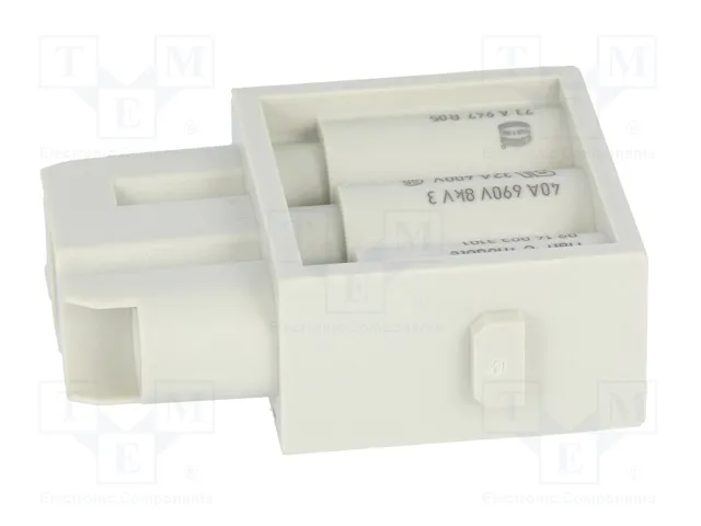 HARTING Han-Modular® Módulo Conector Hembra 40A 690V 3 Pines HARTING Han-Modular® Módulo Conector Hembra 40A 690V 3 Pines