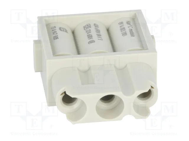 HARTING Han-Modular® Módulo Conector Hembra 40A 690V 3 Pines HARTING Han-Modular® Módulo Conector Hembra 40A 690V 3 Pines