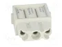 HARTING Han-Modular® Módulo Conector Hembra 40A 690V 3 Pines