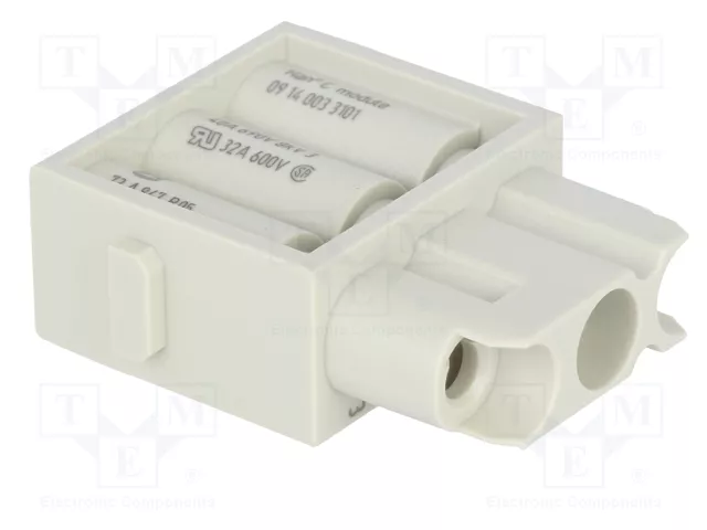 HARTING Han-Modular® Módulo Conector Hembra 40A 690V 3 Pines HARTING Han-Modular® Módulo Conector Hembra 40A 690V 3 Pines