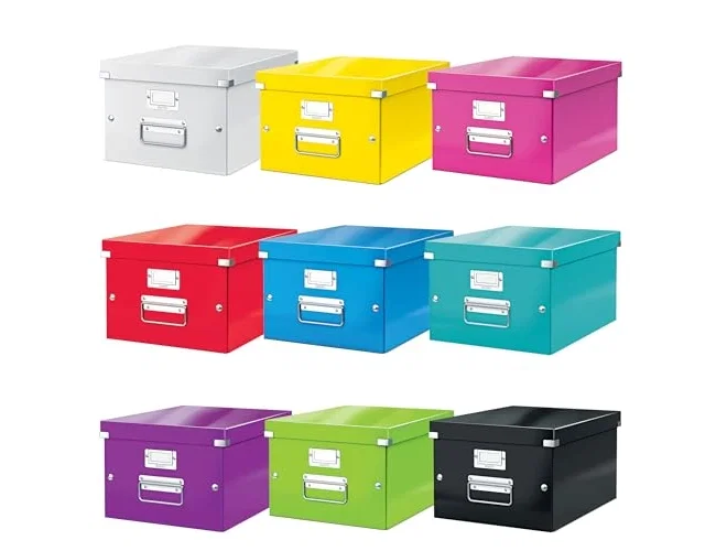 Leitz Click&Store Caja de Almacenamiento Mediana Amarillo