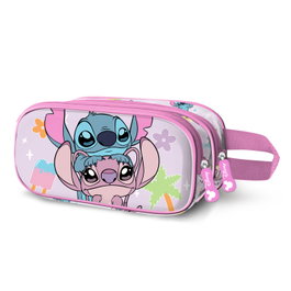 Karactermania Estuche Portatodo 3D Lilo y Stitch Rosa