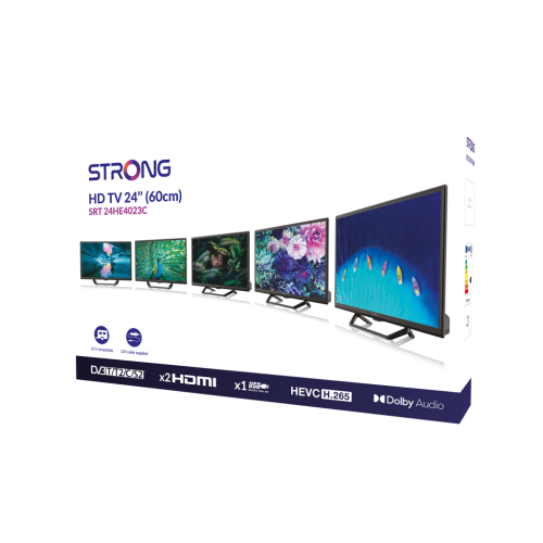 Strong SRT 24HE4023C Televisor 61 cm (24") HD Negro