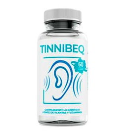 BEQUISA Tinnibeq 60 Capletas Complemento alimenticio para tinitus con Ginkgo Biloba y Vitaminas B