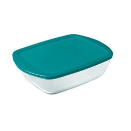 Pyrex Cook&Store PX Recipiente Rectangular Verde 2,5L