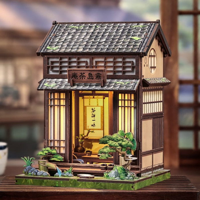 Maqueta Model Kit Miniature House Kirishima Cha-an 19 x 14 cm