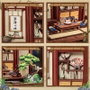 Maqueta Model Kit Miniature House Kirishima Cha-an 19 x 14 cm