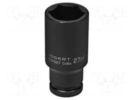 HÖGERT TECHNIK Llave de vaso de percusión HEX 27mm 1/2 pulgada larga