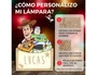 Wondee Lámpara Personalizable de Madera con Temática Toy Story