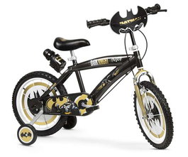 Toimsa Bicicleta Batman 16 Pulgadas para Niños de 5 a 8 Años (3-7 Años)