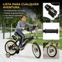 Toimsa Bicicleta Batman 16 Pulgadas para Niños de 5 a 8 Años (3-7 Años)