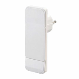 FNP Clavija plana bipolar CEE 7/7 250V 16A Blanco