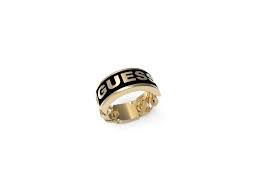 Guess JUXR03003JWYGBK66 Anillo para Hombre Negro