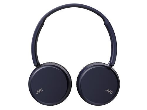 JVC Auriculares Bluetooth Diadema, Azul - Auriculares inalámbricos con cancelación de ruido y micrófono para telefonía