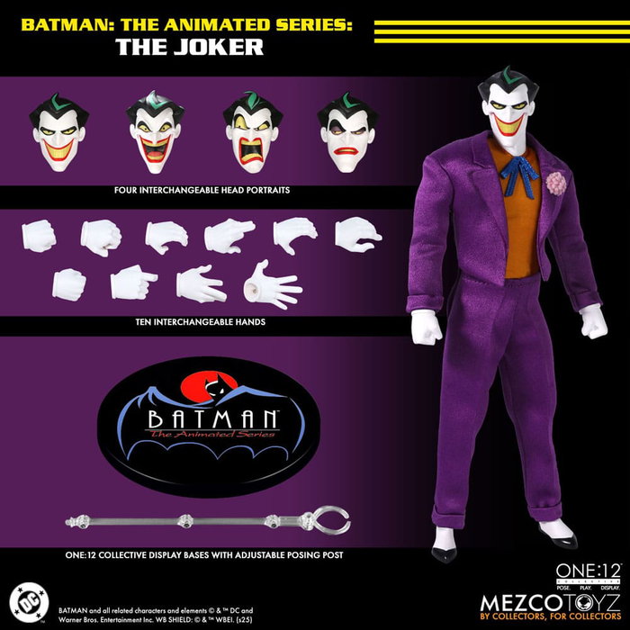 Batman: la serie animada Figura 1/12 The Joker 17 cm Batman: la serie animada Figura 1/12 The Joker 17 cm