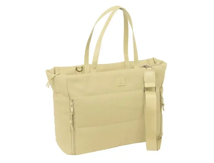 Safta Bolso con bolsillo para portátil 14,1'' Ocre